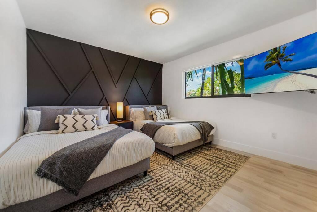 Exclusive Retreat 5br, Heated Pool, Games, Bbq And Fun L71 Miami